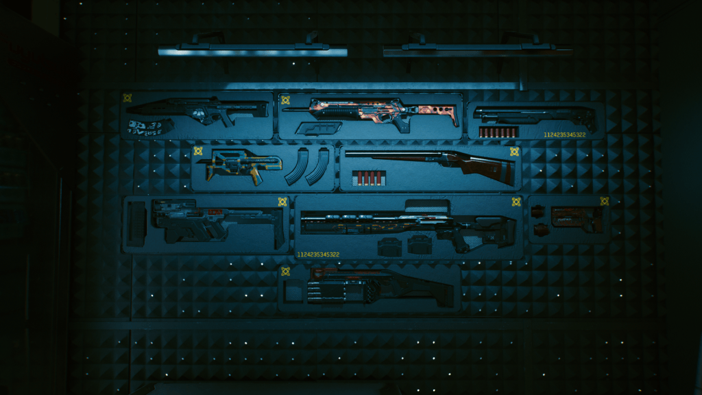 Cyberpunk 2077 iconic weapons - volfra