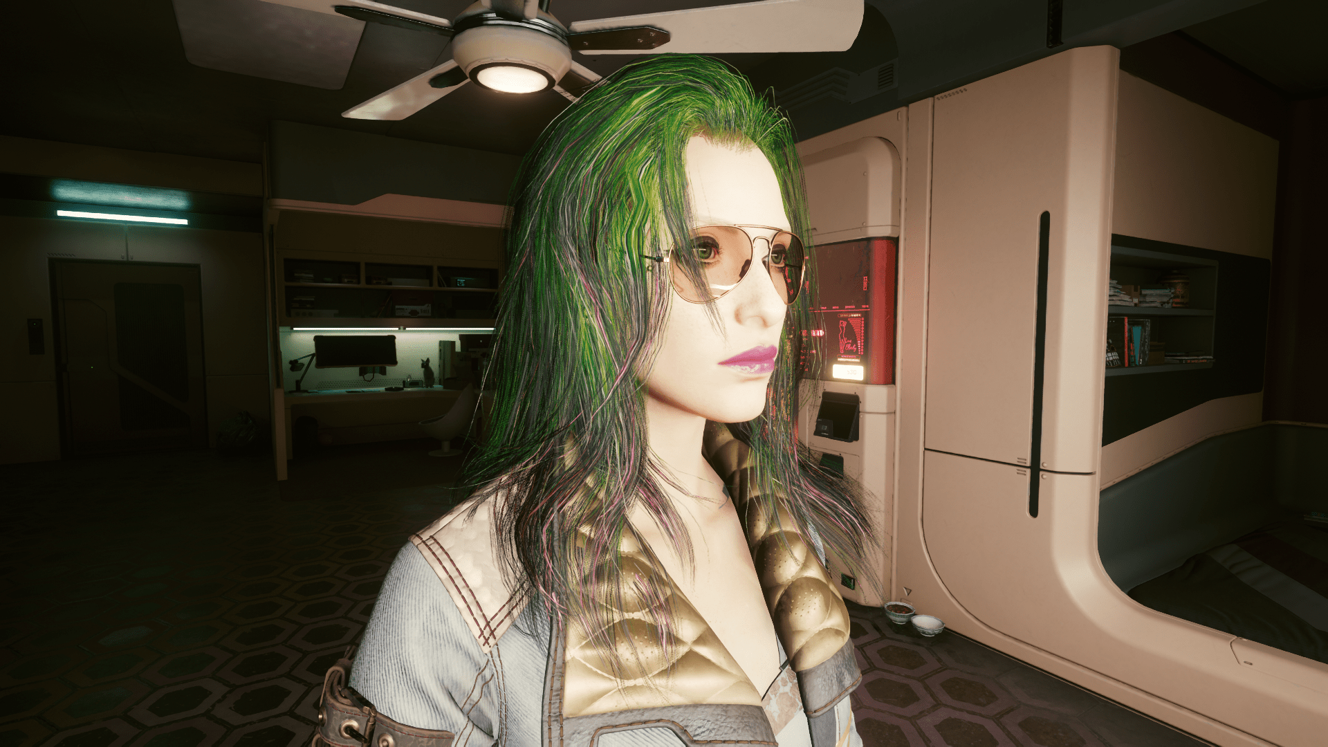 Cyberpunk hair mod фото 18