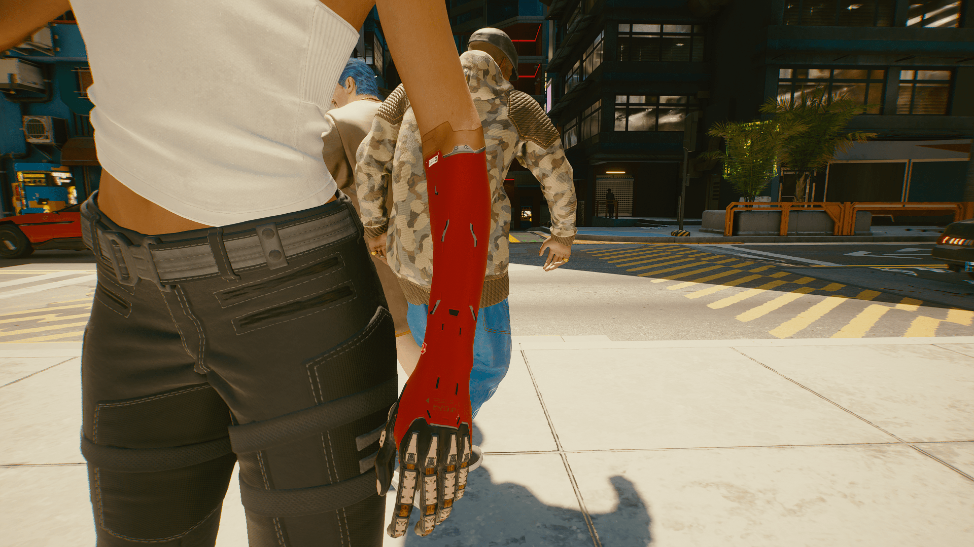 Gorilla Arms Extended Male And Female Cyberpunk 2077 Mod