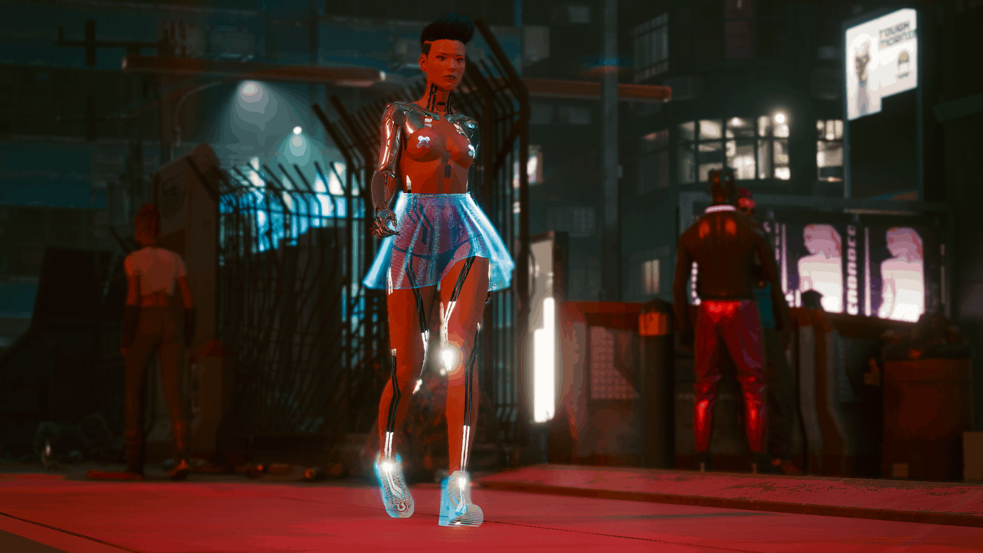 Holo World Holographic Fashion And Fashionware Cyberpunk 2077 Mod 8122