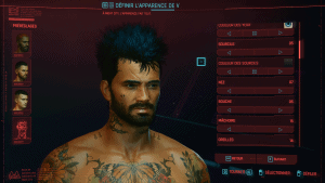 Nomad male V preset - Starting save - Cyberpunk 2077 Mod