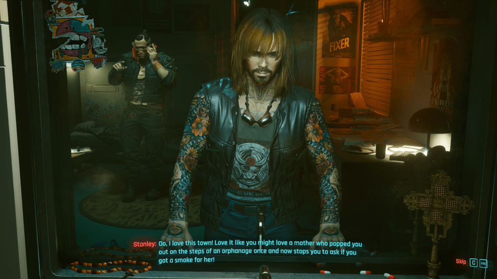 Sleeve tattoos for Male V (READ DESCRIPTION) - Cyberpunk 2077 Mod