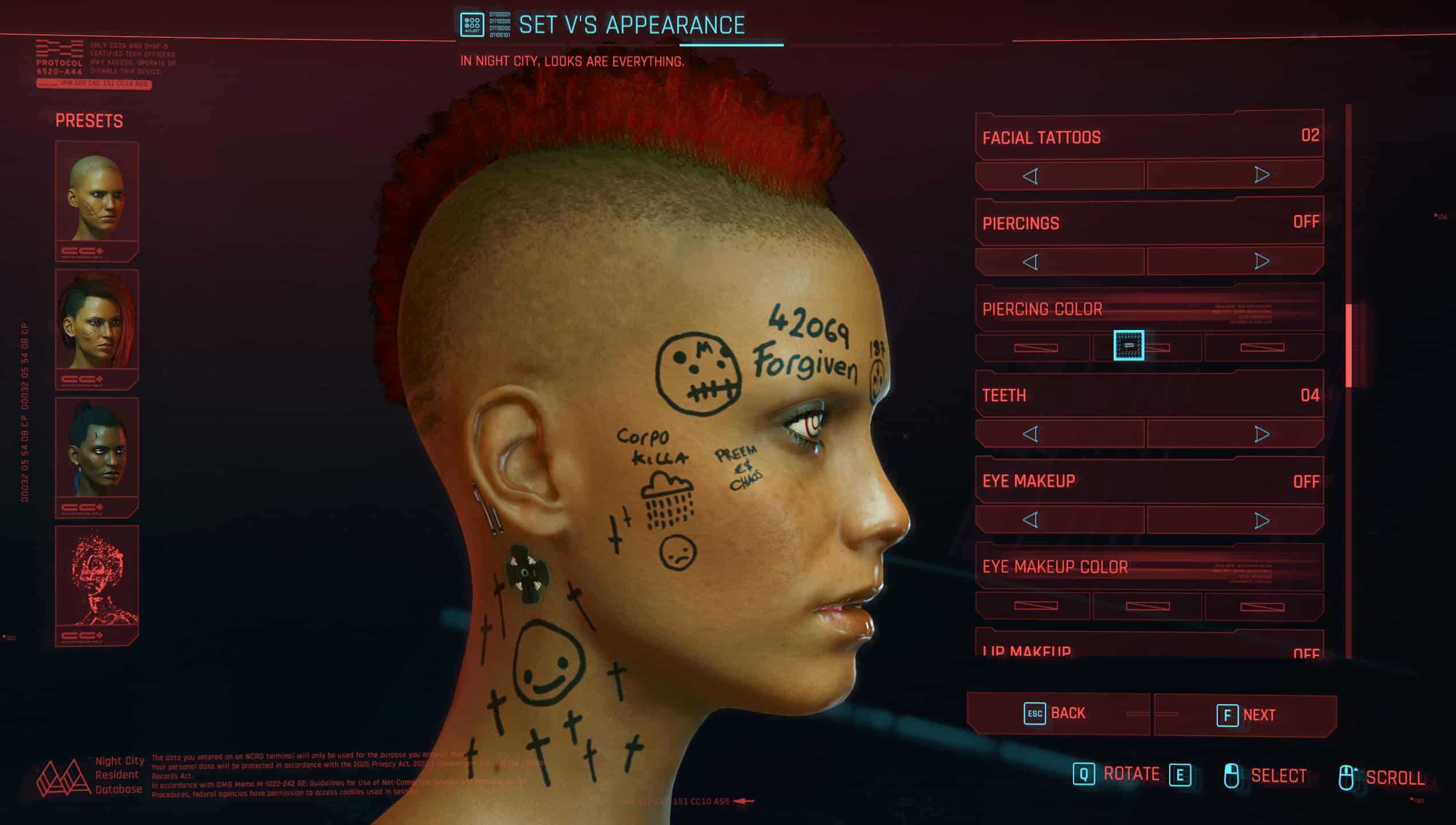 Cyberpunk 2077 character customisation  everything you can customise in  character creation  PCGamesN