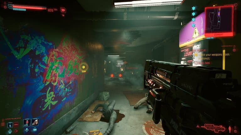 Darkside's Militech Heavy Machine Gun Spawn Script - Cyberpunk 2077 Mod