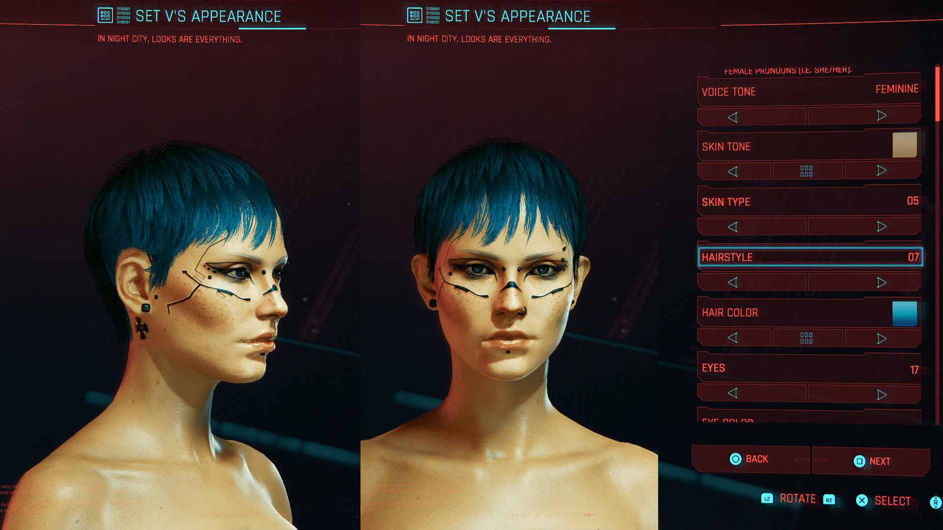 Cyberpunk hairstyles mods фото 8