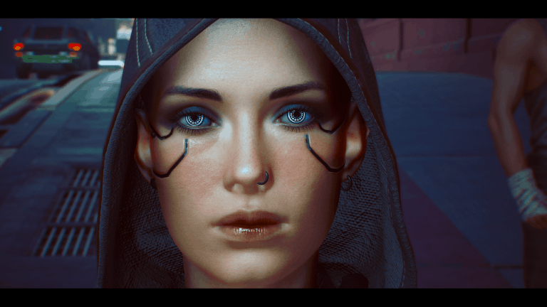 Kala's Eyes (Hanako and Blue Moon Eyes for V) - Cyberpunk 2077 Mod