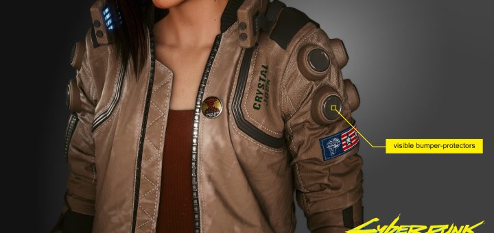 Cyberpunk 2077 Clothing Mods Cyberpunk 2077 Armour Mods   Original Samurai Jacket 2 720x340 