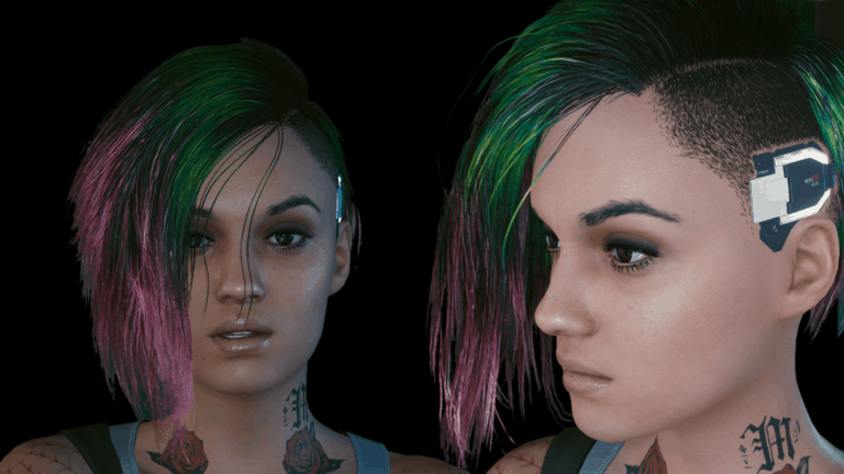 Judy's New Face - Cyberpunk 2077 Mod