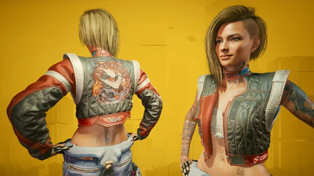 Panam S Jacket Cyberpunk 2077 Mod   Panams Jacket 4 1024x576 