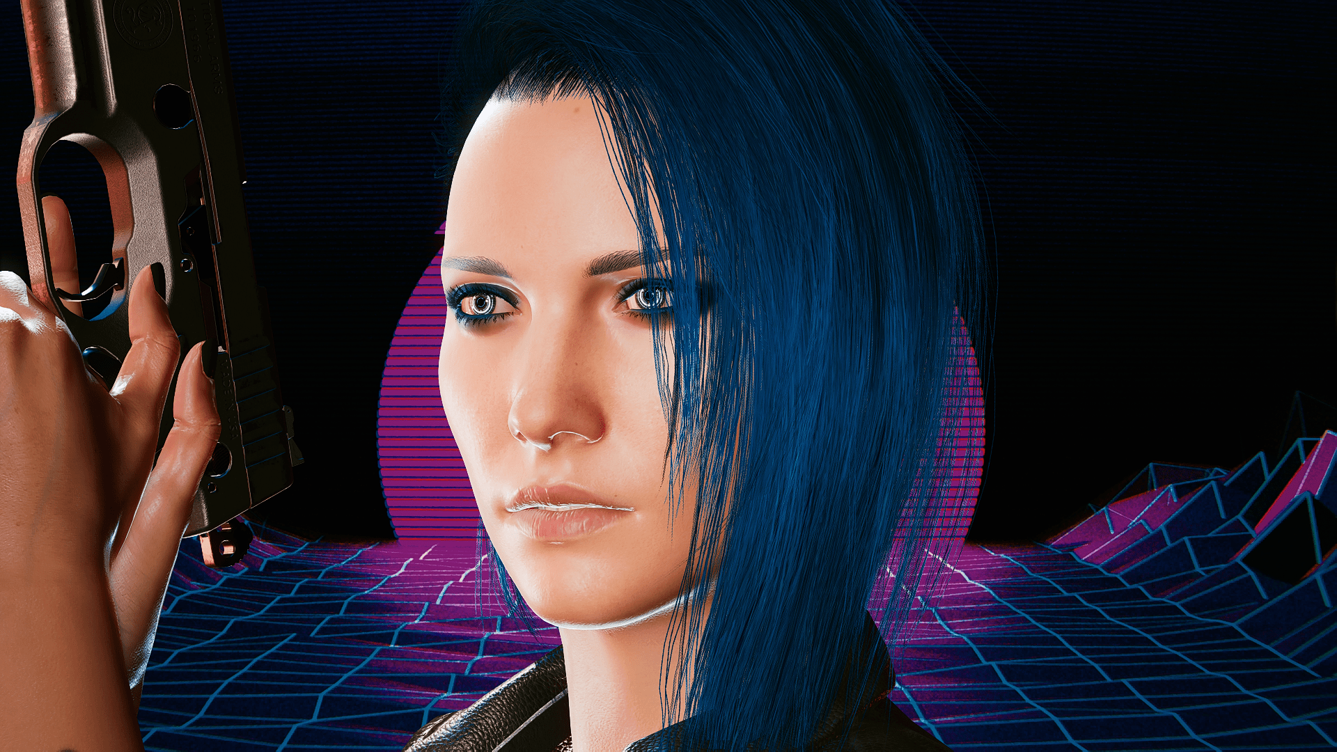 Cyberpunk hair mod фото 77