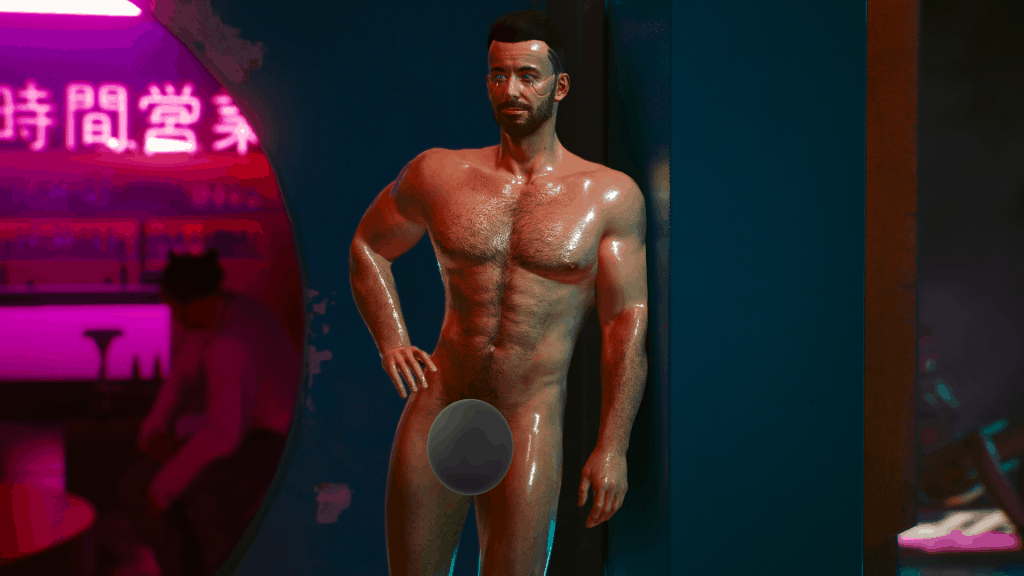 Frank Nude Cyberpunk Mod