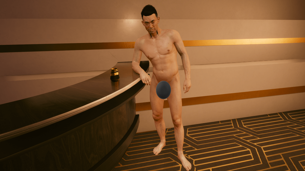 NudeNaked Yorinobu Cyberpunk 2077 Mod