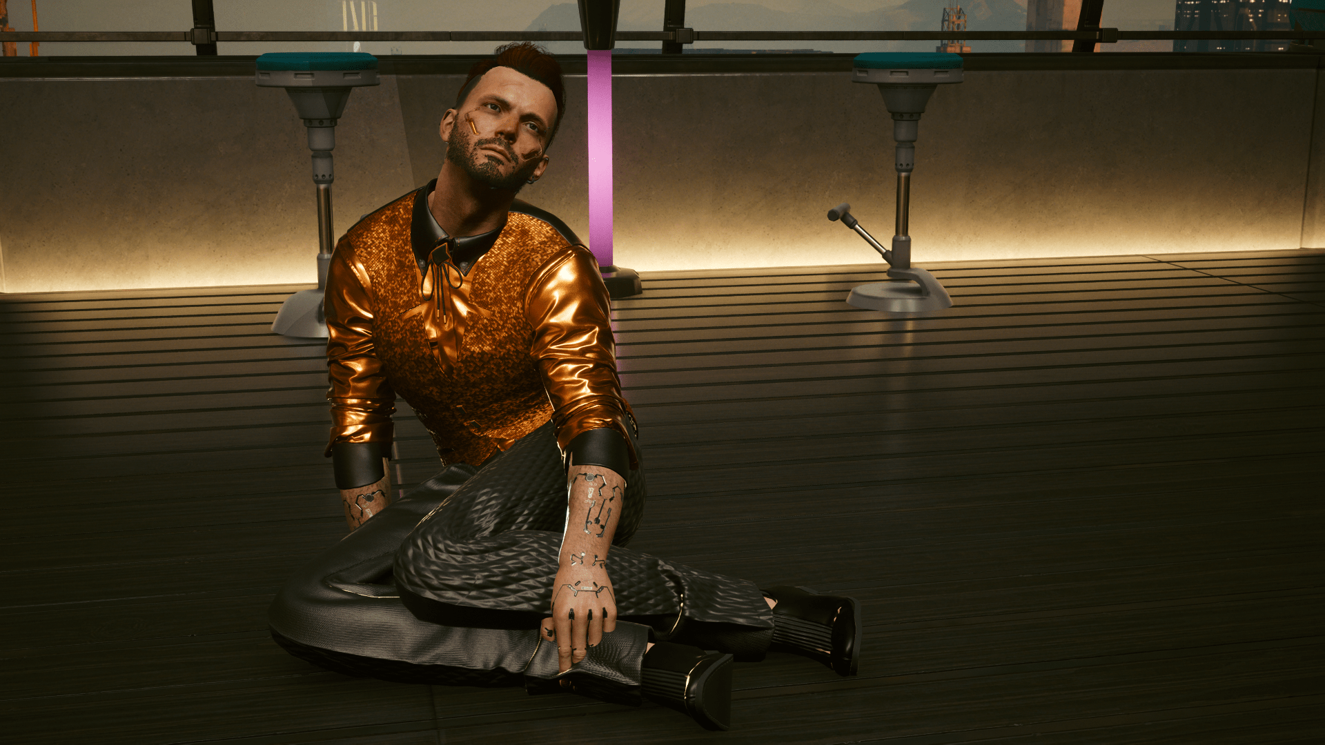 Otis' Injectable Camera+Appearance Menu Mod= gorgeous photos of two pretty  men being fluffy with one another. Getting better at matching poses to  animations and freezing them just right. : r/cyberpunkgame