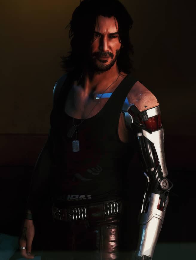 Johnny WhooshyHair - Cyberpunk 2077 Mod