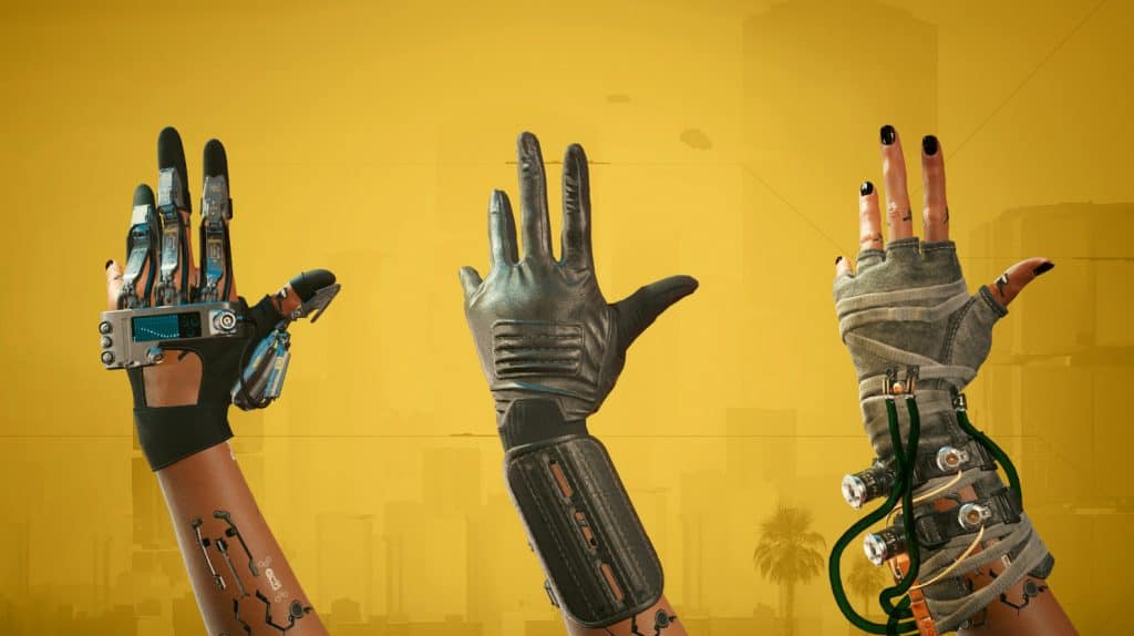 Modular Accessory Collection - Gloves - Cyberpunk 2077 Mod