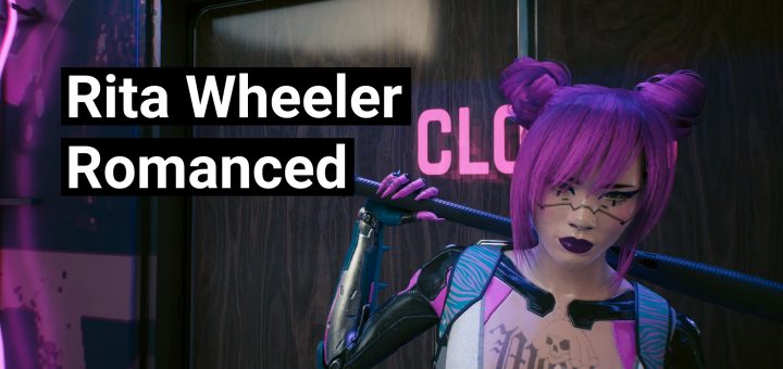 Rita Wheeler Cyberpunk 2077 Mods CP 2077 Rita Wheeler Mods   Rita Wheeler Romanced 4 720x340 